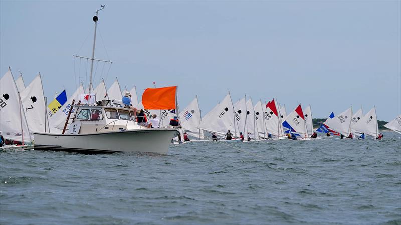 2022 USSCA Sunfish North American Championship photo copyright Stephen Leek taken at Hyannis Yacht Club and featuring the Sunfish class