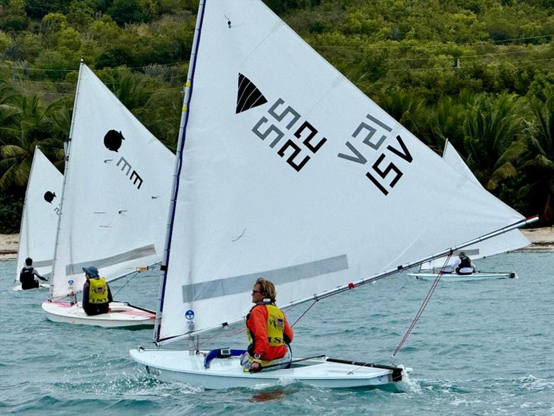 Sunfish racing in the U.S. Virgin Islands - photo © International Sunfish Class Association (ISCA)