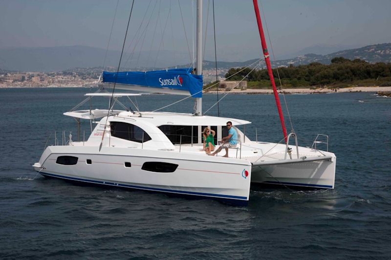 The revolutionary Sunsail 444 Catamaran photo copyright Sunsail taken at  and featuring the  class