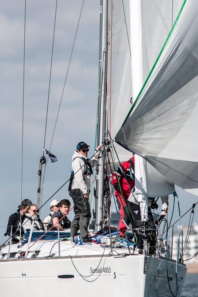 BUCS / BUSA Yachting Championships 2018 day 1 photo copyright Harry Bowerman Photography / harrybowerman.shootproof.com taken at Portsmouth Harbour Yacht Club and featuring the Sunsail F40 class