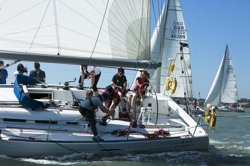 Southampton Sailing Week 2018 photo copyright Rees Leisure taken at  and featuring the Sunsail F40 class