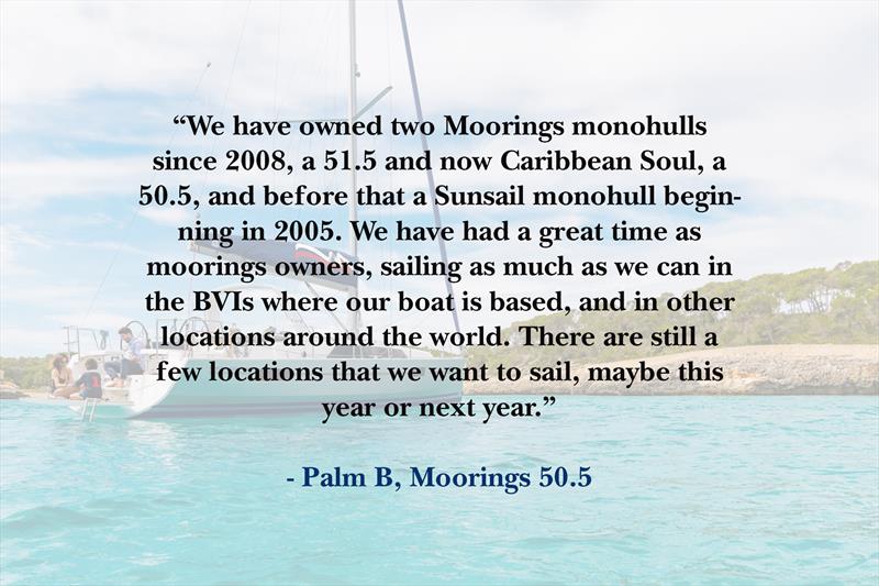 The Moorings Yacht Ownership quote photo copyright The Moorings taken at  and featuring the  class