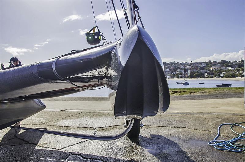 The SuperFoiler on Sydney Harbour photo copyright John Curnow taken at  and featuring the Superfoiler class