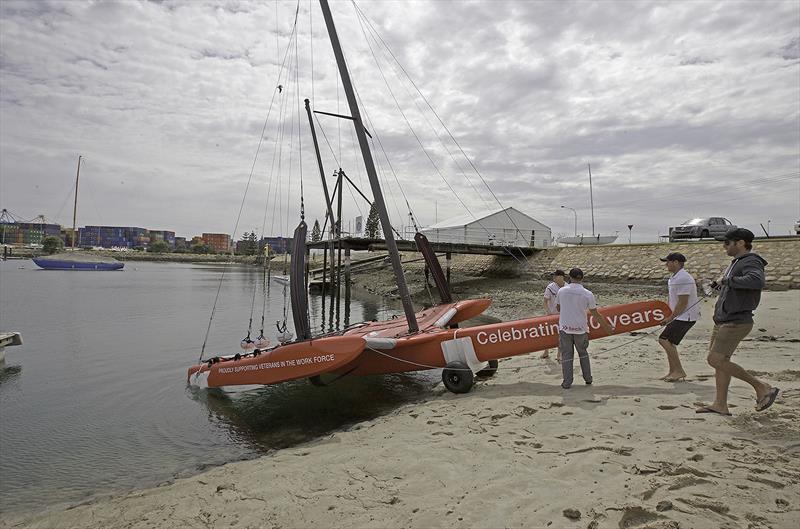 Taking the tech2 SuperFoiler out for spin photo copyright Kerrie Geier taken at  and featuring the Superfoiler class