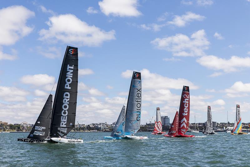 SuperFoiler Grand Prix 2018 photo copyright Andrea Francolini taken at Royal Geelong Yacht Club and featuring the Superfoiler class