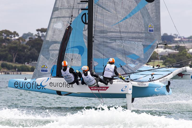 Euroflex - 2018 Superfoiler Grand Prix, Geelong - 9 February 2018 - photo © Andrea Francolini