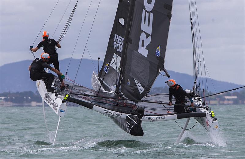 Record Point takes flight - 2018 SuperFoiler Grand Prix - photo © Crosbie Lorimer