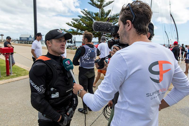 SuperFoiler Grand Prix - Busselton, Western Australia photo copyright Andrea Francolini taken at Geographe Bay Yacht Club and featuring the Superfoiler class