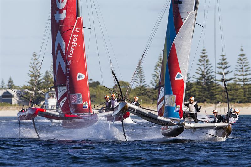 2018 SuperFoiler Grand Prix - Busselton, Western Australia  photo copyright Andrea Francolini taken at Geographe Bay Yacht Club and featuring the Superfoiler class