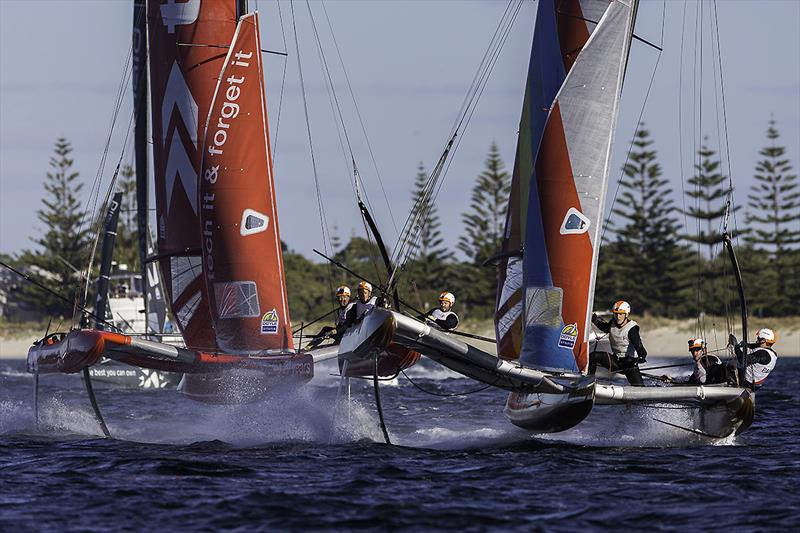 tech2 racing in the Western Australian leg of the SuperFoiler Grand Prix, where they did so well photo copyright Andrea Francolini taken at Woollahra Sailing Club and featuring the Superfoiler class