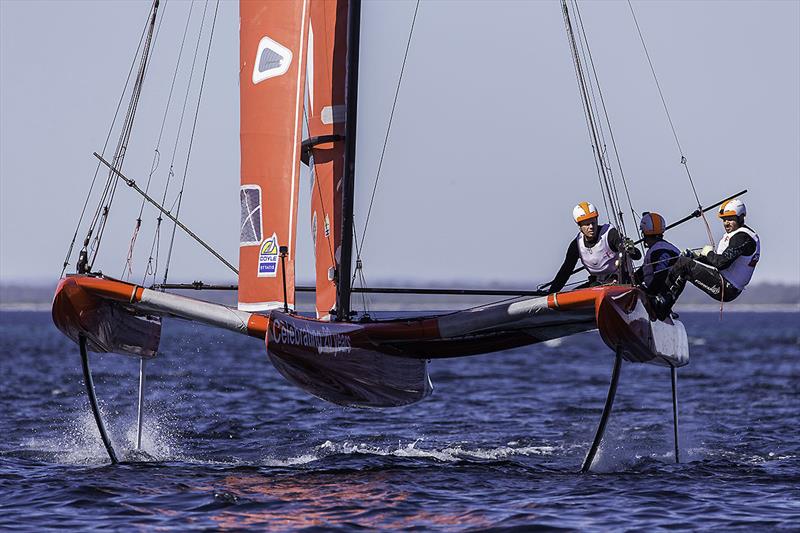 tech2 racing in the Western Australian leg of the SuperFoiler Grand Prix, where they did so well photo copyright Andrea Francolini taken at Woollahra Sailing Club and featuring the Superfoiler class