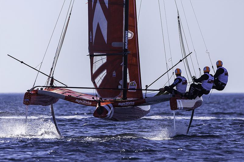 tech2 racing in the Western Australian leg of the SuperFoiler Grand Prix, where they did so well photo copyright Andrea Francolini taken at Woollahra Sailing Club and featuring the Superfoiler class