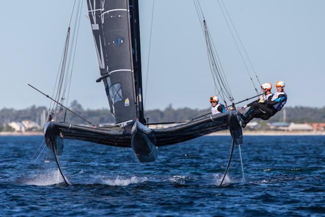 SuperFoiler - Busselton, Western Australia photo copyright Andrea Francolini taken at Woollahra Sailing Club and featuring the Superfoiler class