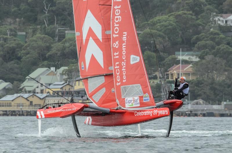 SuperFoiler Grand Prix in Sydney photo copyright Gavin Lewis taken at  and featuring the Superfoiler class