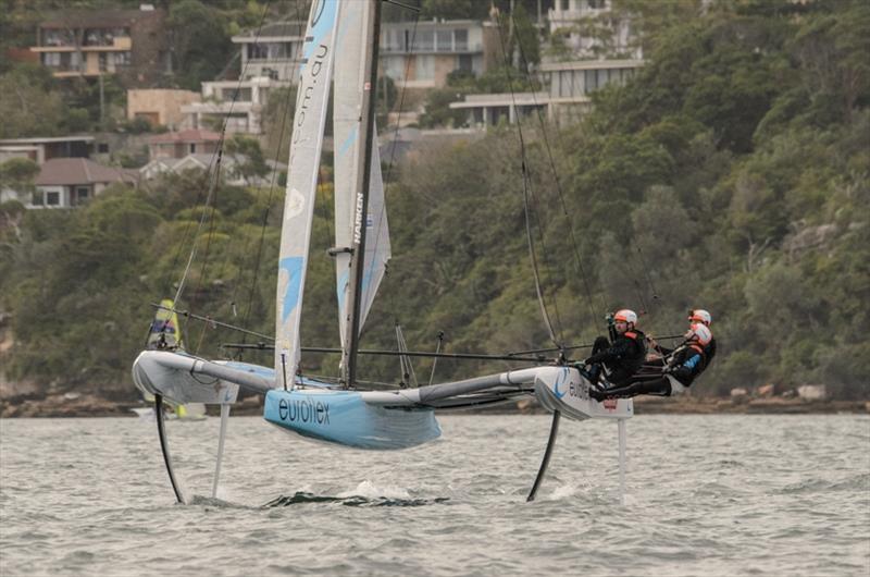 SuperFoiler Grand Prix in Sydney photo copyright Gavin Lewis taken at  and featuring the Superfoiler class