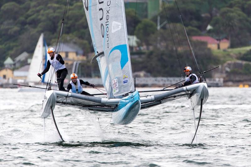 SuperFoiler Championship in Sydney photo copyright Andrea Francolini taken at Woollahra Sailing Club and featuring the Superfoiler class