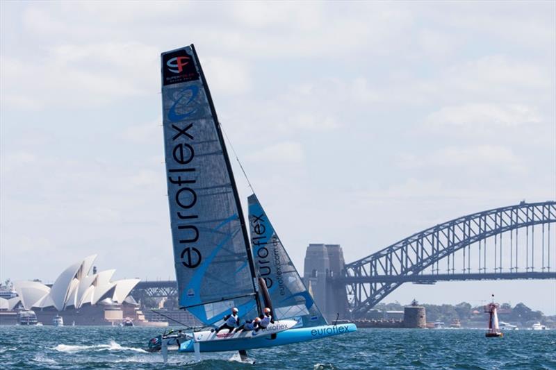 SuperFoiler Championship in Sydney photo copyright Andrea Francolini taken at Woollahra Sailing Club and featuring the Superfoiler class