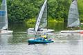 Pete Coop leads the way during the Border Counties midweek sailing at Chester Sailing and Canoe Club © PeteChambers@boodogphotography