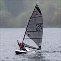 Victory wave during the King Charles III Cup at Merthyr Tydfil Sailing Club © Alan Cridge