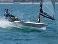 Chris Webber in the class loan boat on day 2 of the Supernova Nationals at the WPNSA © David Henshall