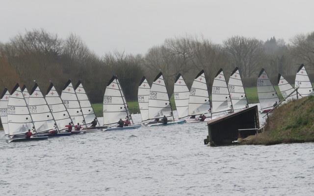 Noble Marine Supernova Travellers at Cotswold photo copyright Cliff Milliner taken at Cotswold Sailing Club and featuring the Supernova class