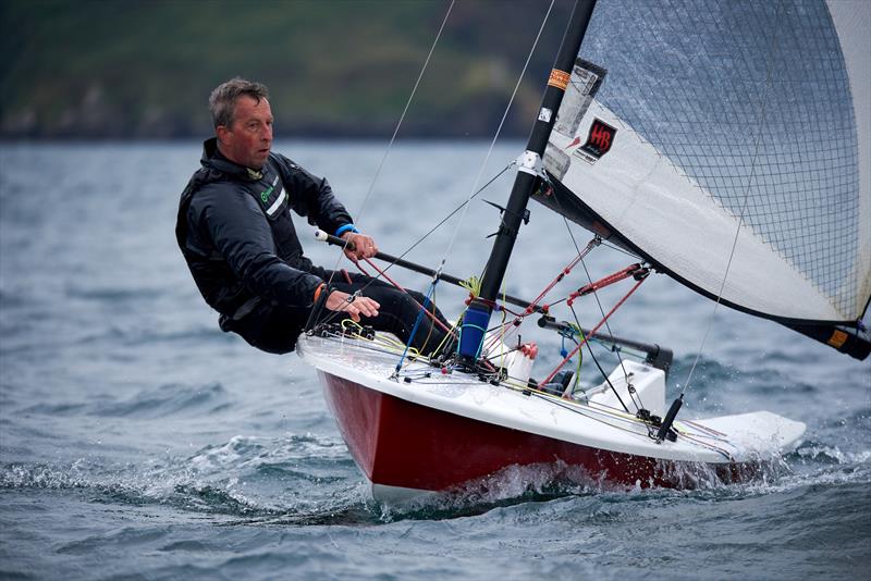 Mike Gibson during the 2016 Supernova Nationals at Llandudno - photo © Richard Craig / www.SailPics.co.uk