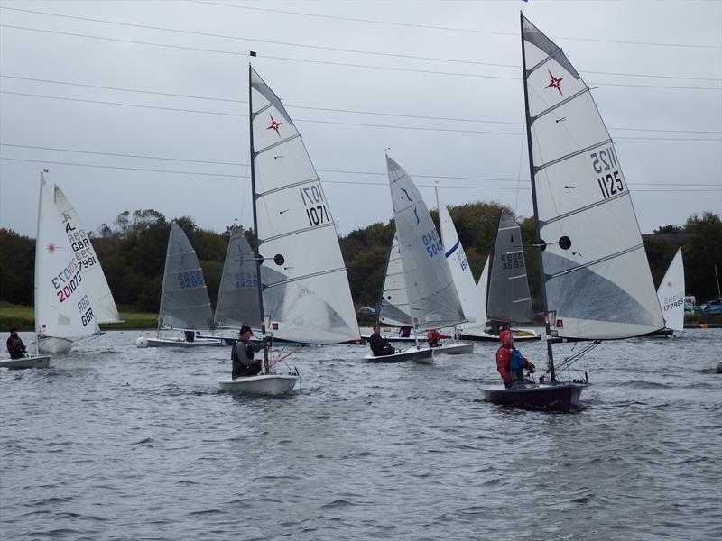 North West Senior Travellers at Elton photo copyright Dave Scott taken at Elton Sailing Club and featuring the Supernova class