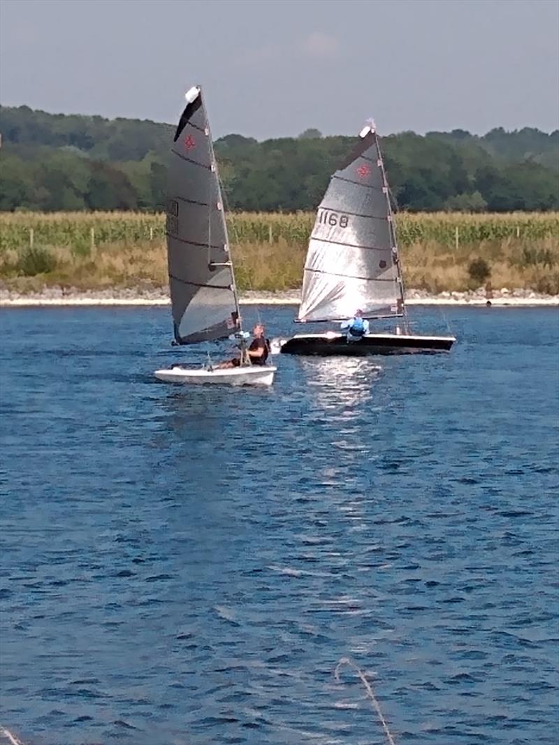 Border Counties Midweek Sailing at Shotwick photo copyright Les Perry taken at Shotwick Lake Sailing and featuring the Supernova class