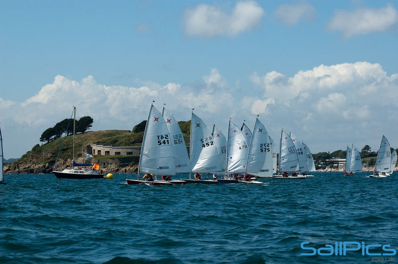 36 helms for the EFG Private Bank Supernova Nationals at Plymouth photo copyright www.SailPics.co.uk taken at Mayflower Sailing Club and featuring the Supernova class