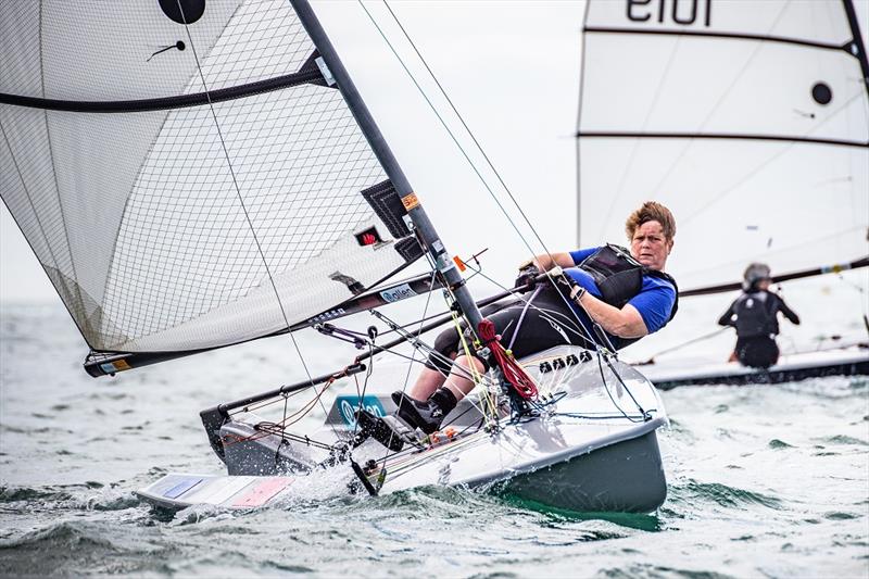 Plenty of breeze in the Supernova National Championships at Paignton - photo © Peter Mackin / www.pdmphoto.co.uk