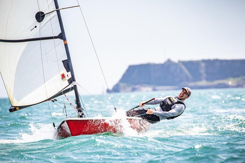 Alistair Goodwin was third overall in the Supernova National Championships at Paignton photo copyright Peter Mackin / www.pdmphoto.co.uk taken at Paignton Sailing Club and featuring the Supernova class