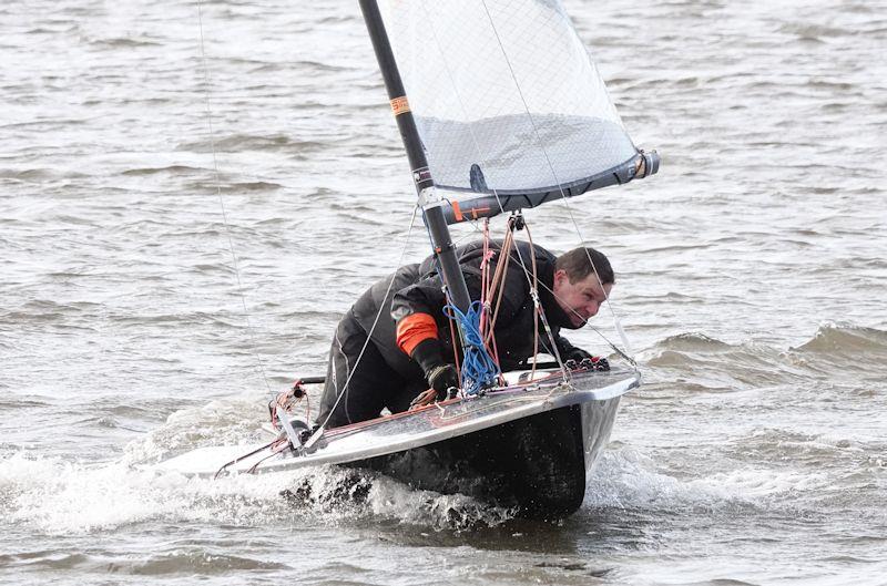 Sunday racing at Chelmarsh SC in early January photo copyright Terry Gumbley taken at Chelmarsh Sailing Club and featuring the Supernova class