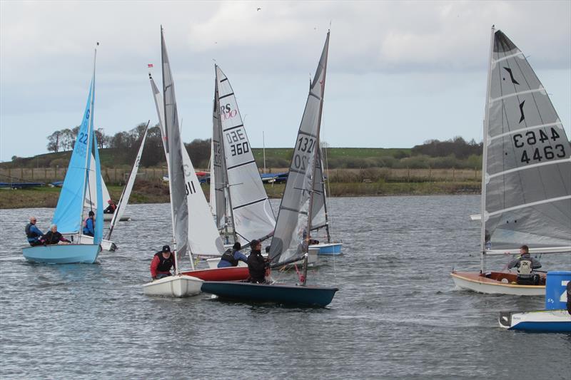 Border Counties Midweek Sailing at Shotwick photo copyright Brian Herring taken at Shotwick Lake Sailing and featuring the Supernova class