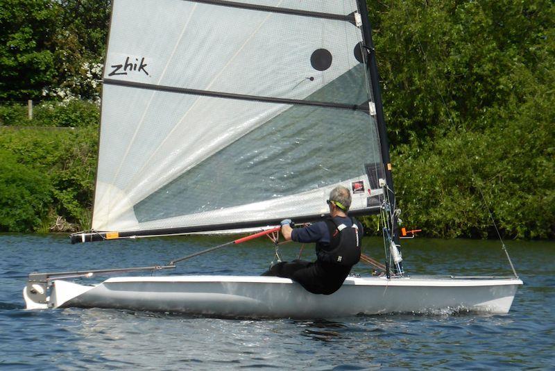 Andy Flitcroft wins the Supernova Craftinsure Northern circuit at Attenborough photo copyright Roger Day taken at Attenborough Sailing Club and featuring the Supernova class