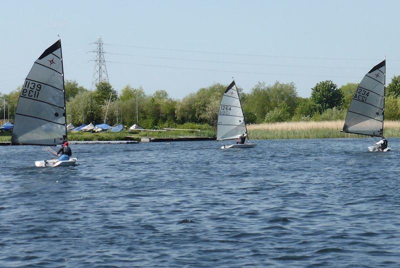 Supernova Craftinsure Northern circuit at Attenborough photo copyright Roger Day taken at Attenborough Sailing Club and featuring the Supernova class