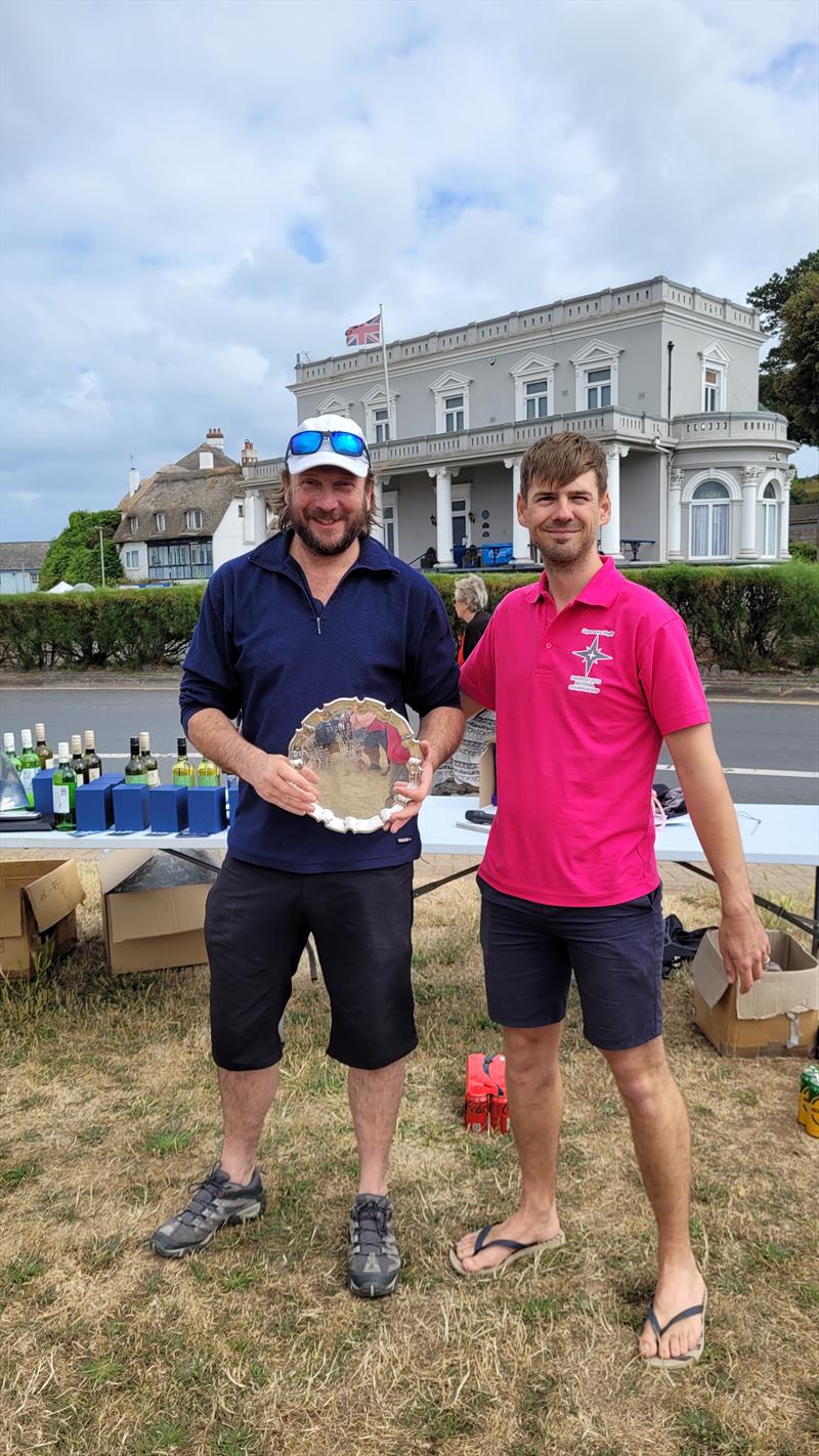 1st Master Jonny Everett in the Supernova Nationals at Paignton photo copyright Chris Hawley taken at Paignton Sailing Club and featuring the Supernova class
