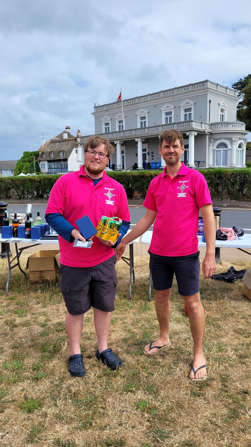 1st Youth Sean Ricketts in the Supernova Nationals at Paignton photo copyright Chris Hawley taken at Paignton Sailing Club and featuring the Supernova class