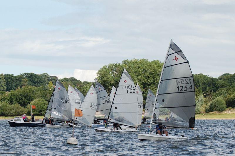 Race 1 start - CraftInsure Northern and Southern Supernova Traveller Series at Blithfield photo copyright Dave Pawlak taken at Blithfield Sailing Club and featuring the Supernova class