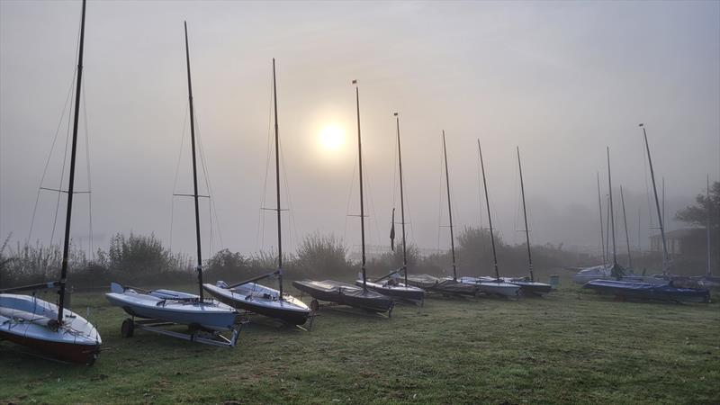 Morning - Supernova Inlands 2023 at Grafham Water photo copyright Chris Hawley taken at Grafham Water Sailing Club and featuring the Supernova class