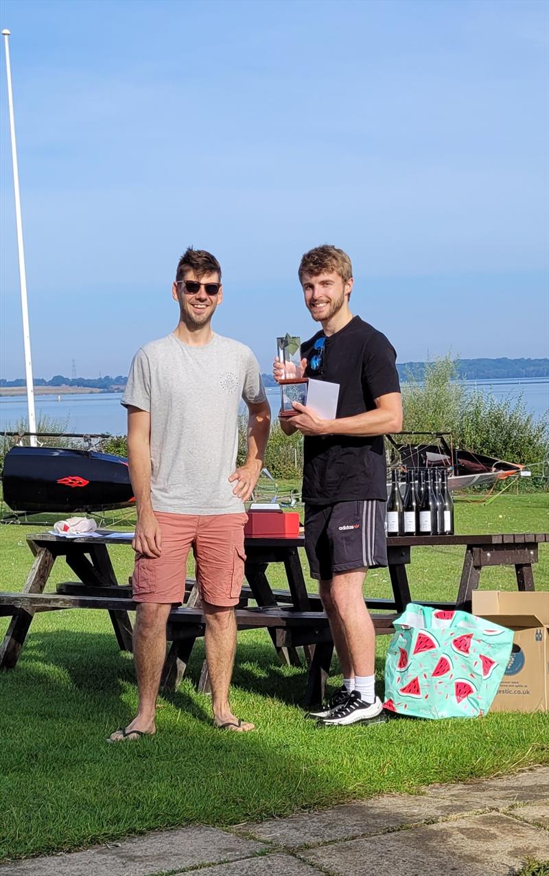 Silver fleet winner Hugo Hansen - Supernova Inlands 2023 at Grafham Water photo copyright Chris Hawley taken at Grafham Water Sailing Club and featuring the Supernova class