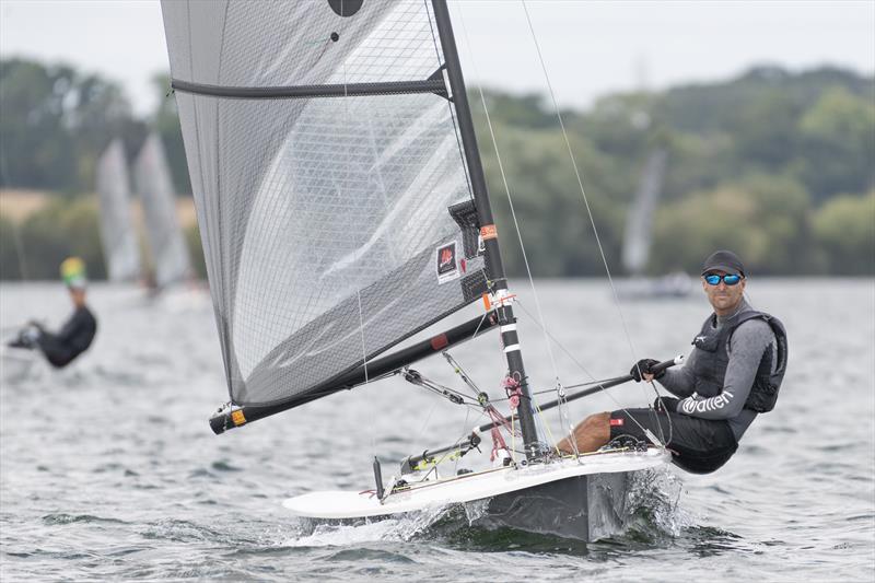 Winner Cliff Milliner - Supernova Inlands 2023 at Grafham Water photo copyright Paul Sanwell / OPP taken at Grafham Water Sailing Club and featuring the Supernova class