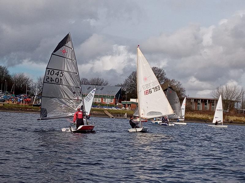 Bartley Beast 2023/24 Week 4 photo copyright Nigel Hudson taken at Bartley Sailing Club and featuring the Supernova class