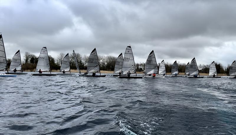 Supernova Winter Championship at Bowmoor photo copyright Georgia Viggars taken at Bowmoor Sailing Club and featuring the Supernova class