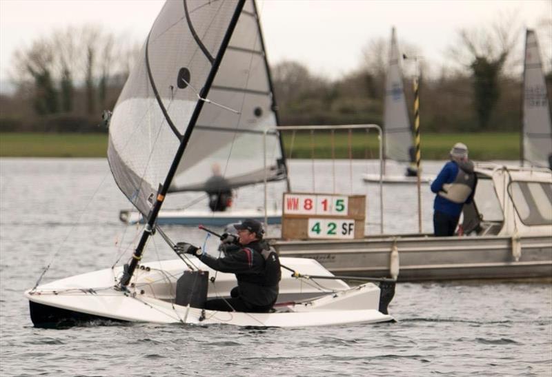 Supernova Travellers at Cotswold photo copyright Clive Maltby taken at Cotswold Sailing Club and featuring the Supernova class