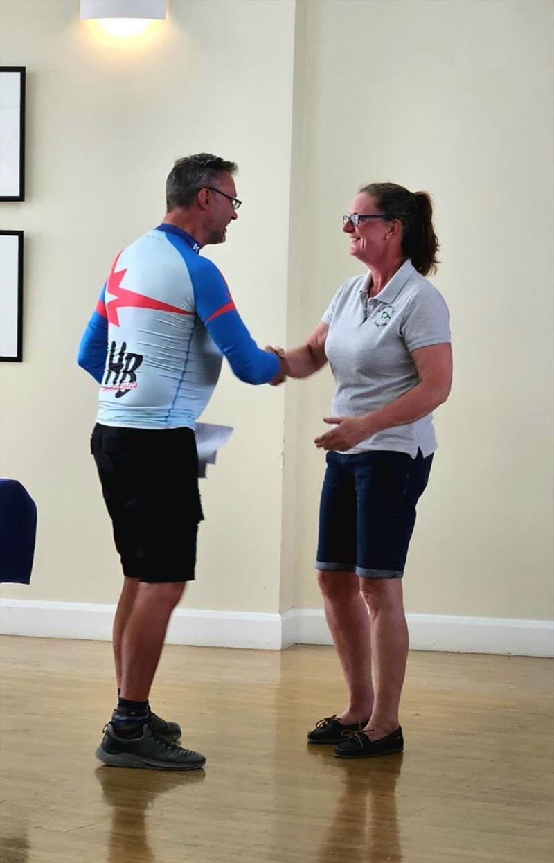 Serena Stewardson finishes as first Lady in the Supernova Nationals at the WPNSA photo copyright Sally Bleasdale taken at Weymouth & Portland Sailing Academy and featuring the Supernova class