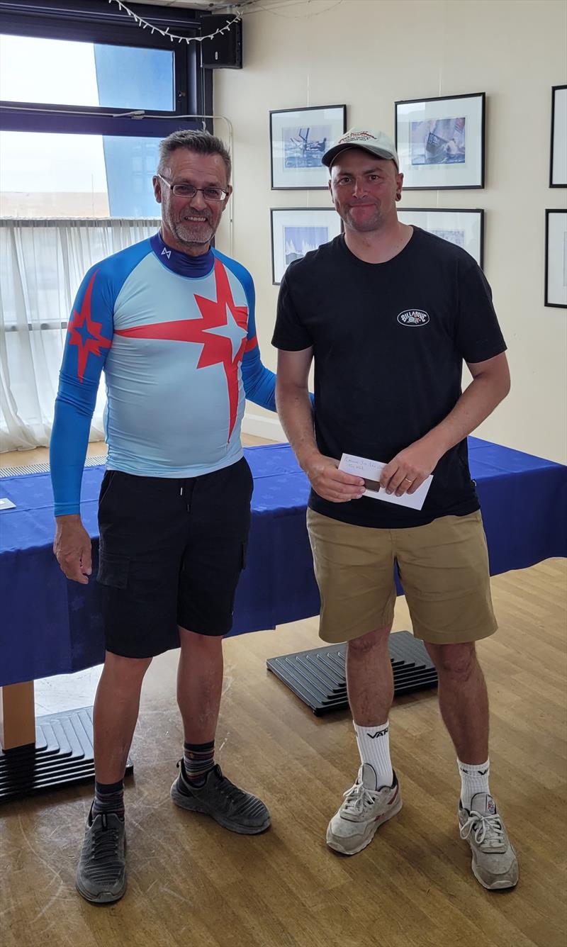 Tom White finishes 3rd in the Supernova Nationals at the WPNSA photo copyright Chris Hawley taken at Weymouth & Portland Sailing Academy and featuring the Supernova class