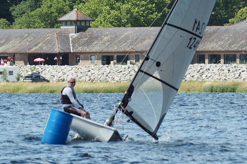 Good to see you back, Gandalf - Border Counties Midweek Sailing Series at Bala photo copyright John Nield taken at Bala Sailing Club and featuring the Supernova class