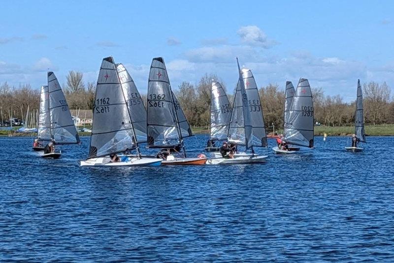Supernovas at Cotswold photo copyright David Prowting taken at Cotswold Sailing Club and featuring the Supernova class