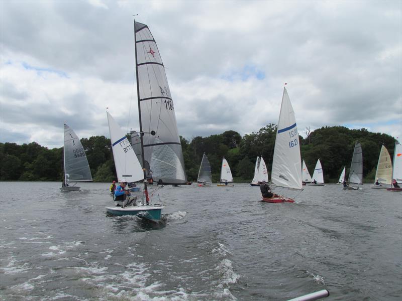 Border Counties at Shropshire Sailing Club photo copyright Brian Herring taken at Shropshire Sailing Club and featuring the Supernova class