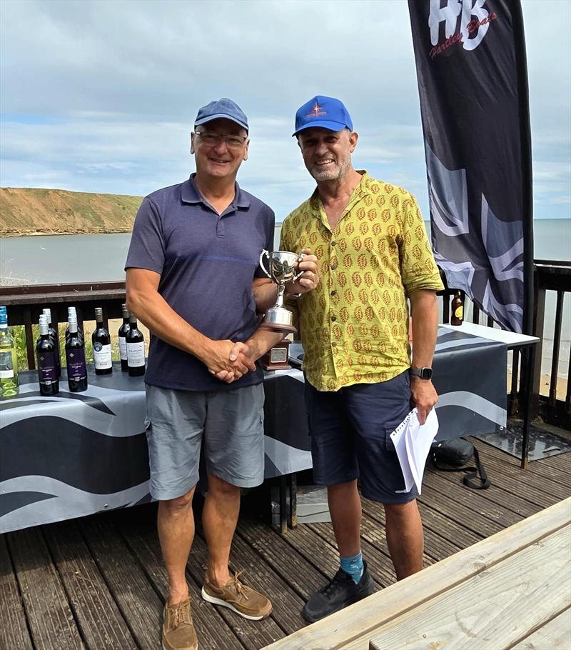 1st in the Bronze fleet, Jon Aldhous, at the 2026 Supernova Nationals at Filey photo copyright Sally Bleasdale taken at Filey Sailing Club and featuring the Supernova class